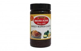 Aroura Achar Sweet Mango Lacha   Plastic Jar  250 grams